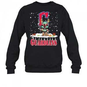 Cleveland Guardians Boba Fett Star Wars Christmas Sweatshirt